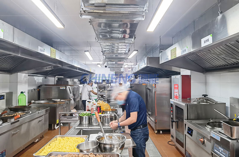 深圳開立生物醫(yī)療員工食堂設備