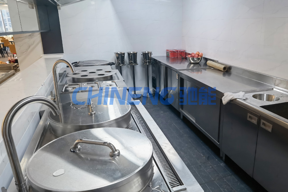 深圳貝特瑞員工食堂廚房工程粉面檔